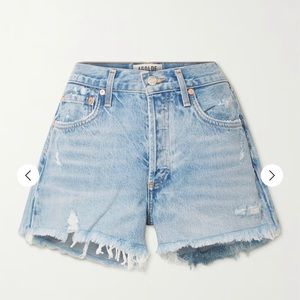 AGOLDE parker high waisted shorts